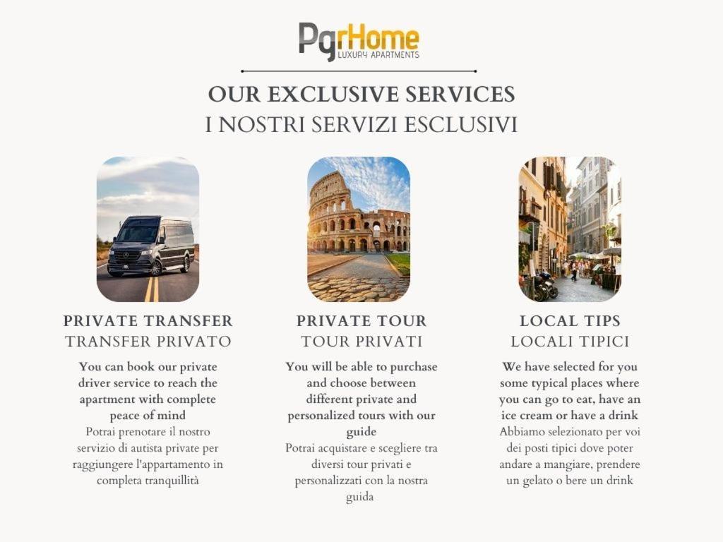Pgrhome Borgo Vittorio Roma Eksteriør bilde